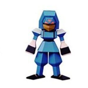 FF 7 Rebirth Square Enix Kuji G Award Mini Polygon Figure - Security Officer